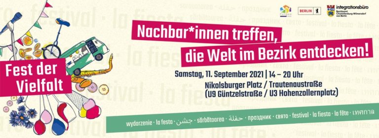 Die Ulme35 auf dem Fest der Vielfalt des Bezirks Charlottenburg-Wilmersdorf