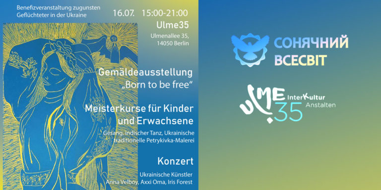 Starke Frauen – Starke Stimmen – Workshopnachmittag, Ausstellung und Benefizkonzert zur Unterstützung von Kriegsopfern in der Ukraine