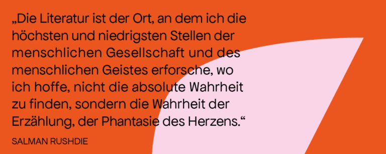 Weltweite Lesung für Salman Rushdie