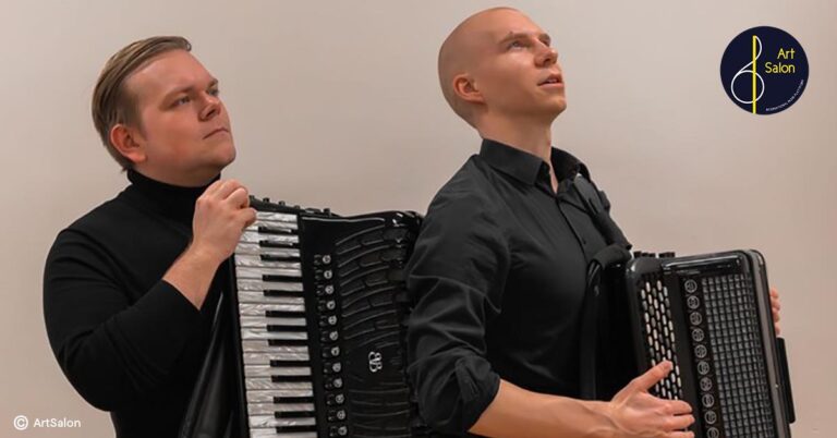 »Akkordeonmusik mit Roman Stolbov & Daniel Grunski« – Salonkonzert